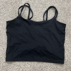 Amazon longline open back sports bra